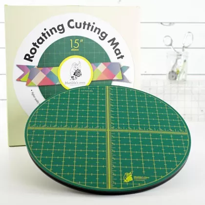 Self Healing Rotating Cutting Mat (Round 15 38 cms)