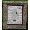 Christmas Stitchery Wall Hanging by Zoe Clifton