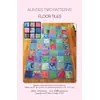 Floor Tiles Rug Pattern AT611 by Aunties Two - Image of Pattern Cover