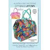 City Bag Uptown Pattern by Aunties Two AT650 - Image of Pattern Cover, 2 Metal Stays Included
