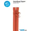 By Annie 30 Inch Handbag Zipper Red wood - See Video