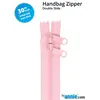 By Annie 30 Inch Handbag Zipper Pale Pink - See Video