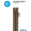 By Annie 30 Inch Handbag Zipper Khaki - See Video