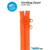 By Annie 40 Inch Handbag Zipper Pumpkin- See Video