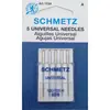 Schmetz 60/8 UNIVERSAL Sewing Machine Needle - Packet of 5 Needles - Needles Sized 60/8 and 70/10 are for Very Fine Fabric Weights like Fine Silk, Chiffon, Organza, Voile and Fine Lace