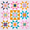 Galaxy Twist Quilt Pattern by Tied With A Ribbon - Completed Quilt
