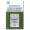 Schmetz 90/14 TOPSTITCH Sewing Machine Needle - 5 Needle Packet -  Needles Sized 90/14 are for Medium Weight Fabrics like Quilting Fabrics, Cotton, Velvet, Fine Corduroy, Linen, Muslin, light wool