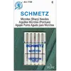 Schmetz 70/10 Microtex Sewing Machine Needle - 5 needle packet - Needles Sized 70/10 are for Very Fine Fabric Weights like Fine Silk, Chiffon, Organza, Voile and Fine Lace.