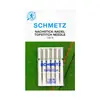 Schmetz 100/16 TOPSTITCH Sewing Machine Needle - 5 Needle Pack -  Needles Sized 100/16 are for medium to heavy weight fabrics like denims, corduroy, canvas, duck, suiting and Leather