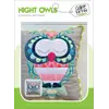 Night Owls Applique Cushion Pattern by Claire Turpin - Pattern Cover