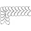 Easy Feather Border, small #30468