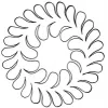 Feather Wreath 5" #30342