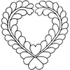 Open Heart Feather #30425