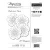 Impatiens Placemat Extra Foundation Papers Judy Niemeyer