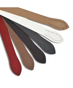 Leather Bag Handle Flat Simple Strap 60 cms Multiple Colours available