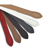 Leather Bag Handle Flat Simple Strap 60 cms Multiple Colours available