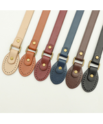 PU Leather Flat Strap 66 cms Multiple Colours Available