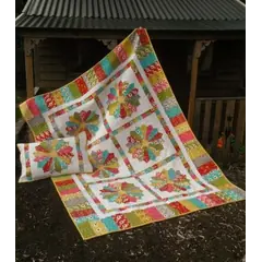 Woodland Daisies Quilt - by Zoe Clifton