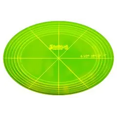 Oval Set Lge Patchwork Template