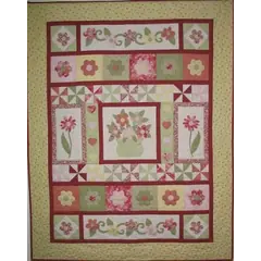 Dancing Daisies Quilt - by Zoe Clifton