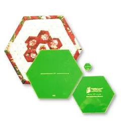 Framed Hexagon Patchwork Template Matilda's Own