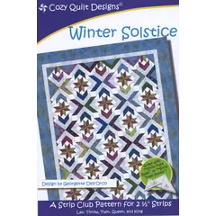 Winter Solstice Pattern by Cozy Quilt Designs - See Video