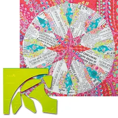 Timeless Tulip Patchwork Template - Meredithe Clark Signature Collection