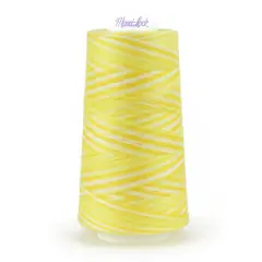 Lemon Swirls Maxi-lock 3000yd Polyester Serger Overlocker Thread