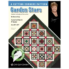 Garden Stars Pattern by Cozy Quilt Designs