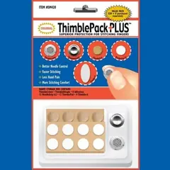 Thimble Pack Plus by Colonial Needle co. Adhesive thimble selection