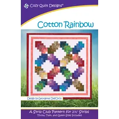 Cozy Rainbow Pattern by Cozy Quilt Designs
