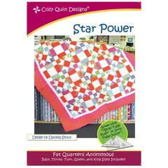 Star Power Pattern by Cozy Quilt Designs - Image of Pattern Cover