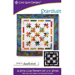 Stardust Pattern by Cozy Quilt Designs - Image of Pattern Cover
