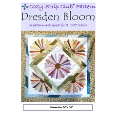 Dresden Bloom Pattern by Cozy Quilt Designs