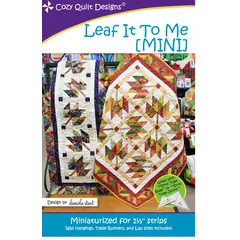 Leaf It To Me MINI Pattern by Cozy Quilt Designs