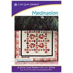 Meditation Pattern by Cozy Quilt Designs - Image of Pattern Cover
