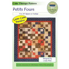 Petits Fours Pattern by Cozy Quilt Designs - Image of Pattern Cover
