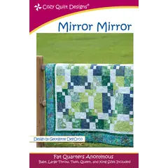 Mirror Mirror Pattern by Cozy Quilt Designs - Image of Pattern Cover