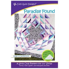 Paradise Found Pattern by Cozy Quilt Designs - Image of Pattern Cover
