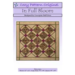 In Full Bloom Pattern by Cozy Quilt Designs