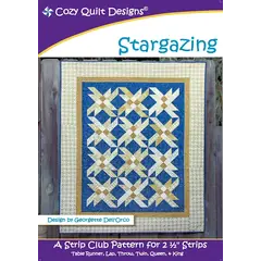Stargazing Pattern by Cozy Quilt Designs - Image of Pattern Cover