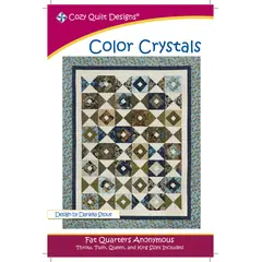 Color Crystals Pattern by Cozy Quilt Designs