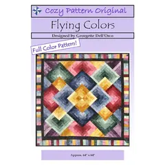 Flying Colors Pattern by Cozy Quilt Designs