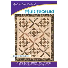 Multifaceted Pattern by Cozy Quilt Designs - Image of Pattern Cover