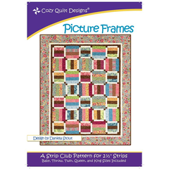Picture Frames Pattern by Cozy Quilt Designs - Image of Pattern Cover