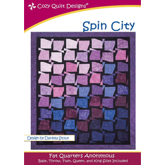 Spin City Pattern by Cozy Quilt Designs - Image of Pattern Cover