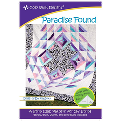 Paradise Found Pattern by Cozy Quilt Designs - Image of Pattern Cover