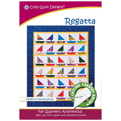 Regatta Pattern by Cozy Quilt Designs - Image of Pattern Cover