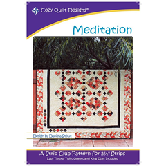 Meditation Pattern by Cozy Quilt Designs - Image of Pattern Cover