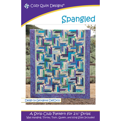 Spangled Pattern by Cozy Quilt Designs - Image of Pattern Cover